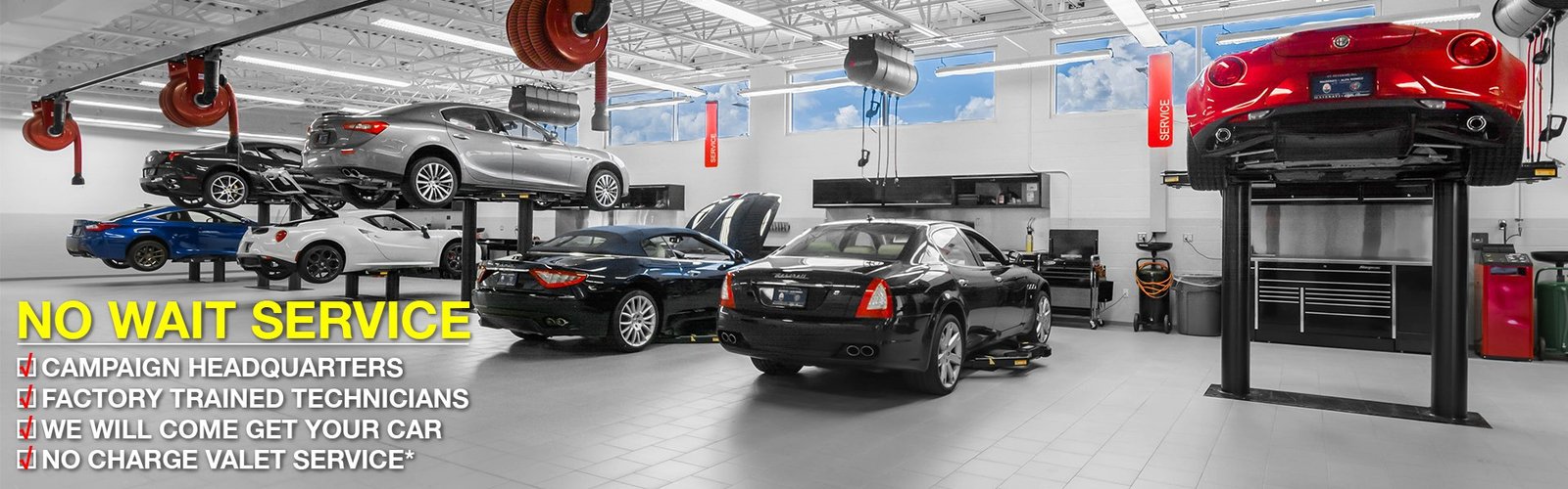 No Wait Service on Maseratis | Pinellas Park, FL