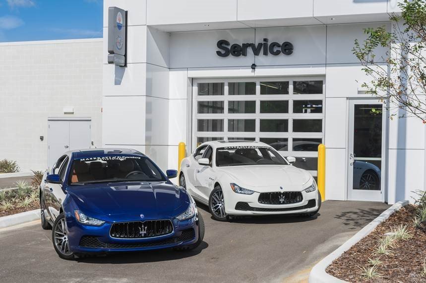 Maserati of St. Petersburg Service department