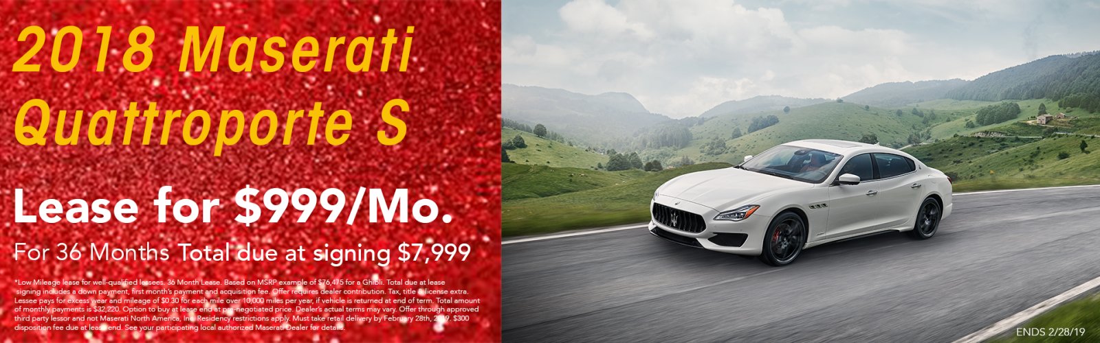 2018 Maserati Quattroporte S Special